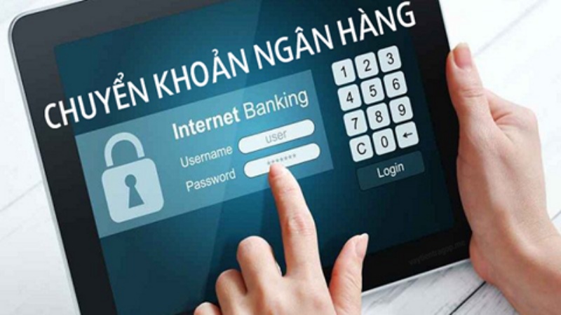 Giao dịch qua hình thức ngân hàng